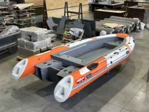 Моторная лодка РИБ Gelium 4800 (пластиковый конус)